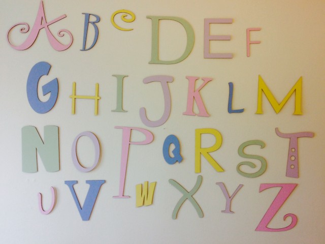 Wooden Alphabet