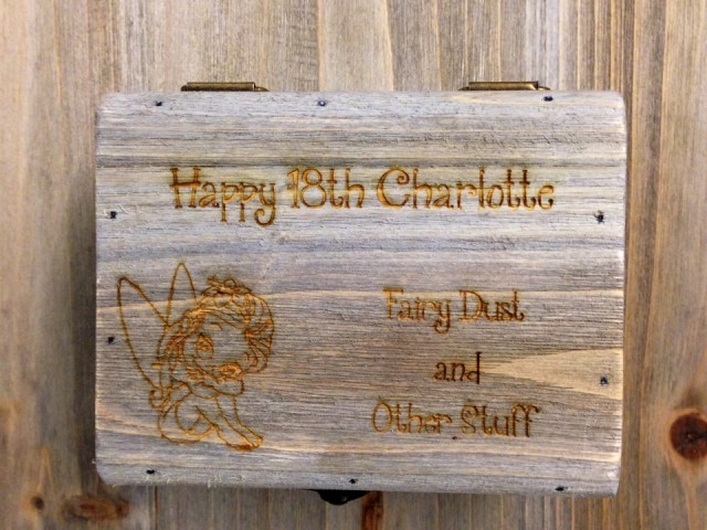 Personalised Small Keepsake Box