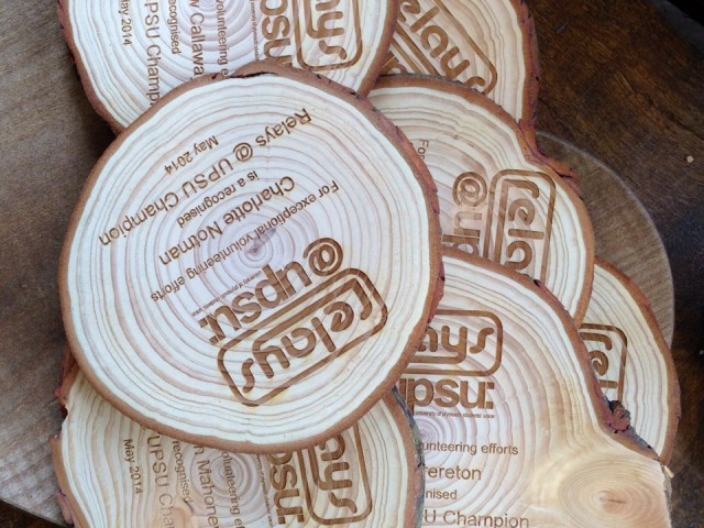 Personalised Wooden Awards
