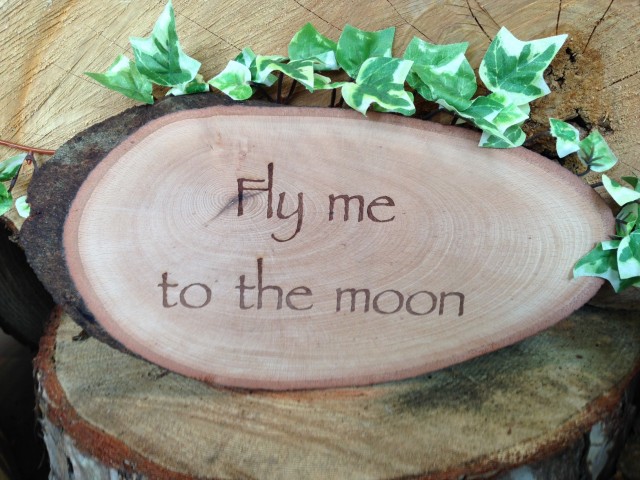 Wood Slice Plaque